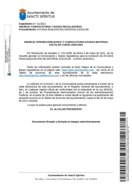 AYUDAS LIBROS DE TEXTO Y MATERIAL ESCOLAR