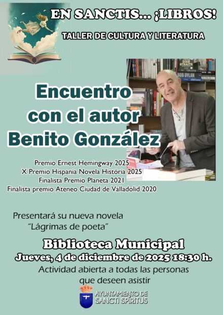 Encuentro con el autor Benito  González