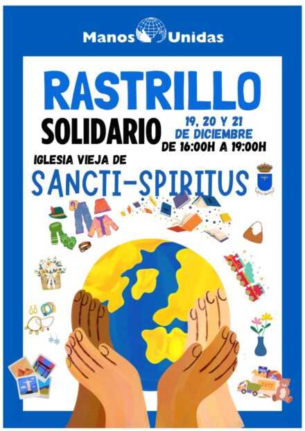 RASTRILLO SOLIDARIO DE MANOS UNIDAS 2025