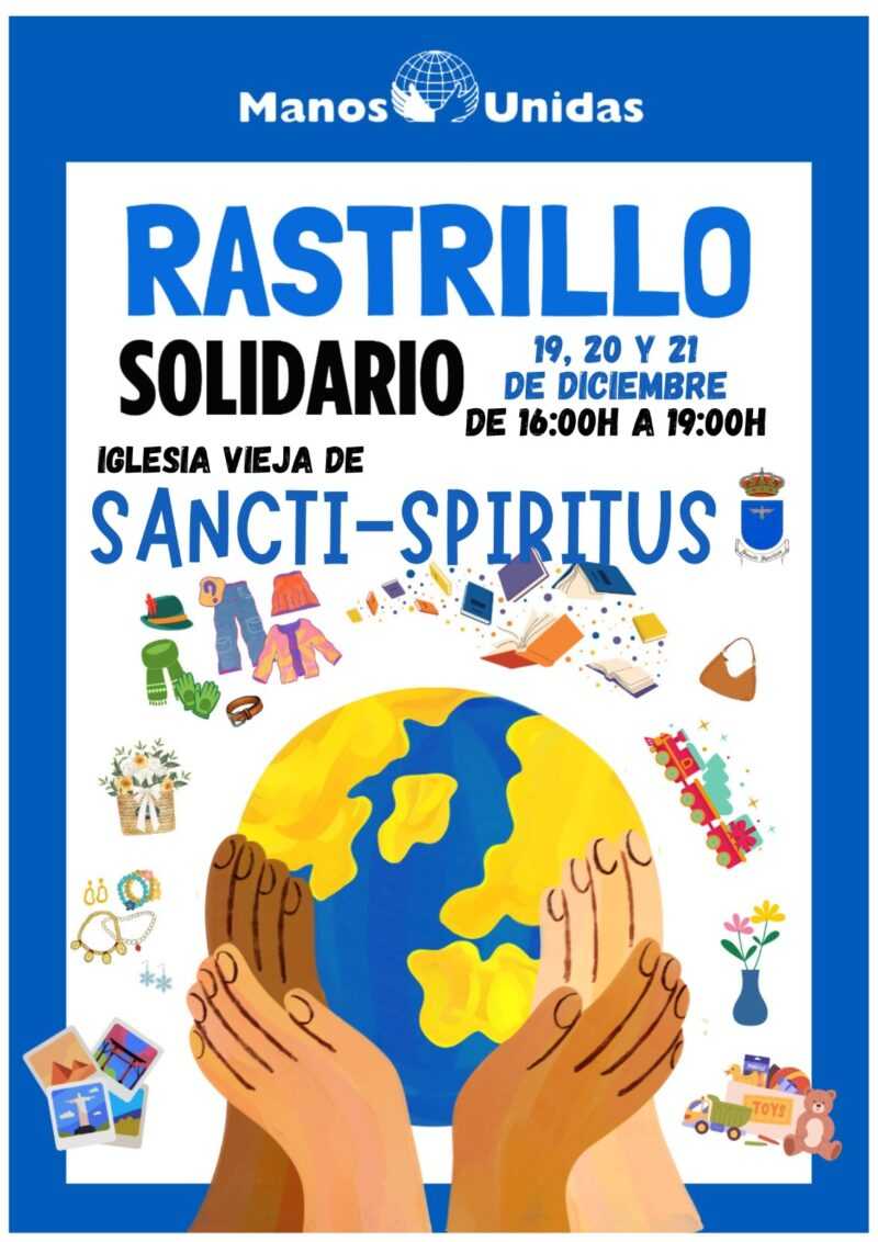 RASTRILLO SOLIDARIO DE MANOS UNIDAS 2025