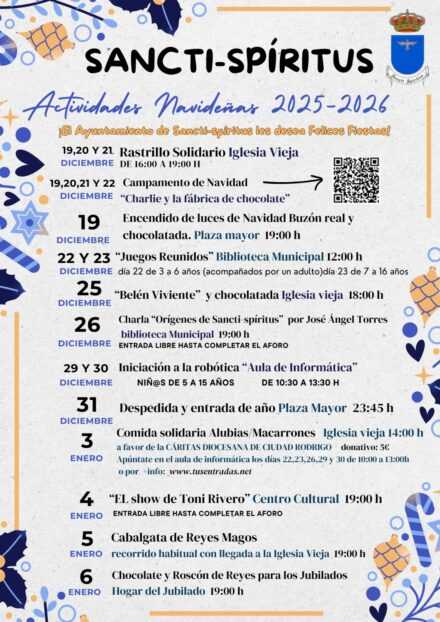 Actividades Navidad 2025-2026